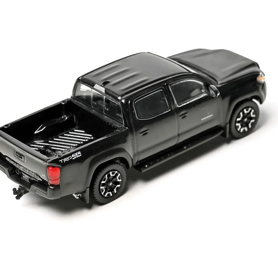 2022 Toyota Tacoma - Midnight Black Metallic 1:64 Scale Diecast Model Truck by IXO Models