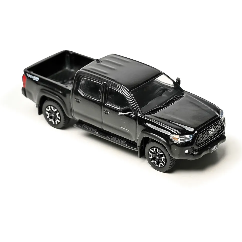 2022 Toyota Tacoma - Midnight Black Metallic 1:64 Scale Diecast Model Truck by IXO Models