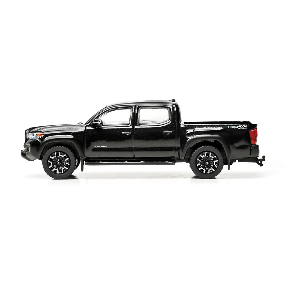 2022 Toyota Tacoma - Midnight Black Metallic 1:64 Scale Diecast Model Truck by IXO Models