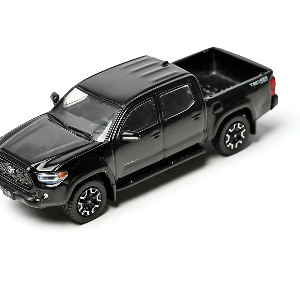 2022 Toyota Tacoma - Midnight Black Metallic 1:64 Scale Diecast Model Truck by IXO Models
