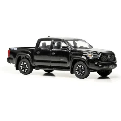 2022 Toyota Tacoma - Midnight Black Metallic 1:64 Scale Diecast Model Truck by IXO Models