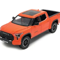2023 Toyota Tundra TRD Off-Road 4×4 - Solar Octane Orange 1:24 Scale Diecast Model Truck by Mijo
