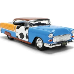 1955 Toy Story Chevy Bel Air w/Diecast Woody Figure 1:24 Scale Diecast Model Car by Jada Toys