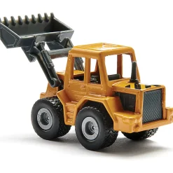 Tractor Trailer Low Loader With Front Loader Diecast Model Truck by Siku