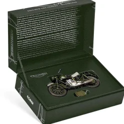TRIUMPH TR6 TROPHY - Weathered - The Great Escape 1:12 Scale Diecast Model Motorcycle by Corgi