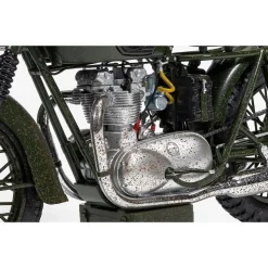 TRIUMPH TR6 TROPHY - Weathered - The Great Escape 1:12 Scale Diecast Model Motorcycle by Corgi