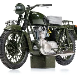 TRIUMPH TR6 TROPHY - Weathered - The Great Escape 1:12 Scale Diecast Model Motorcycle by Corgi