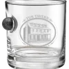 Tun Tavern Rocks Glass with Musket Ball BenShot (RG10-TunTavern) by Ben Shot