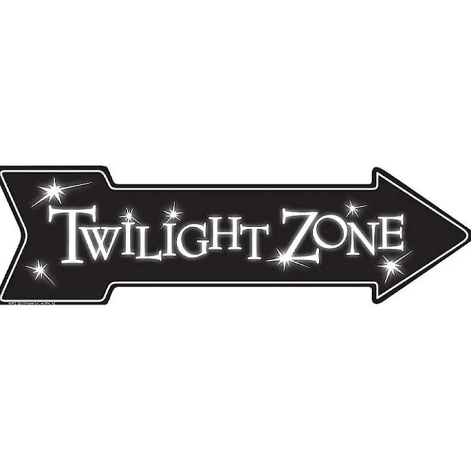 Twilight Zone Arrow Metal Sign by Signs 4 Fun