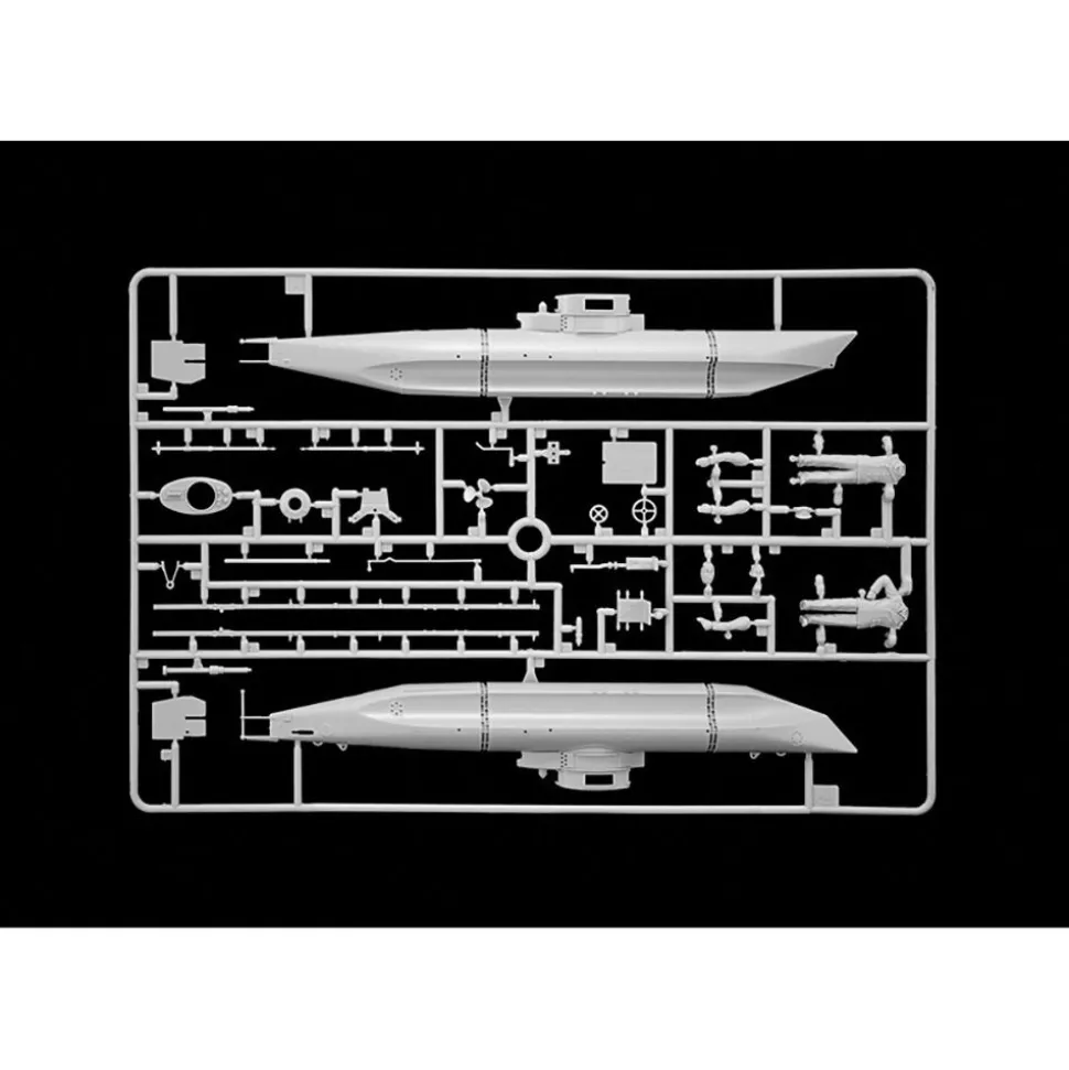 U-Boot Biber Midget Submarine 1/35 Kit Italeri (5609s) 1:35 Scale Plastic by Italeri