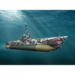 U-Boot Biber Midget Submarine 1/35 Kit Italeri (5609s) 1:35 Scale Plastic by Italeri