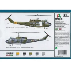 UH-1D Iroquois 1/72 Kit 1:72 Scale Plastic Model Kit by Italeri