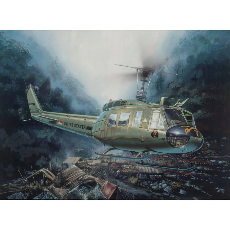 UH-1D Iroquois 1/48 Kit 1:48 Scale Plastic by Italeri