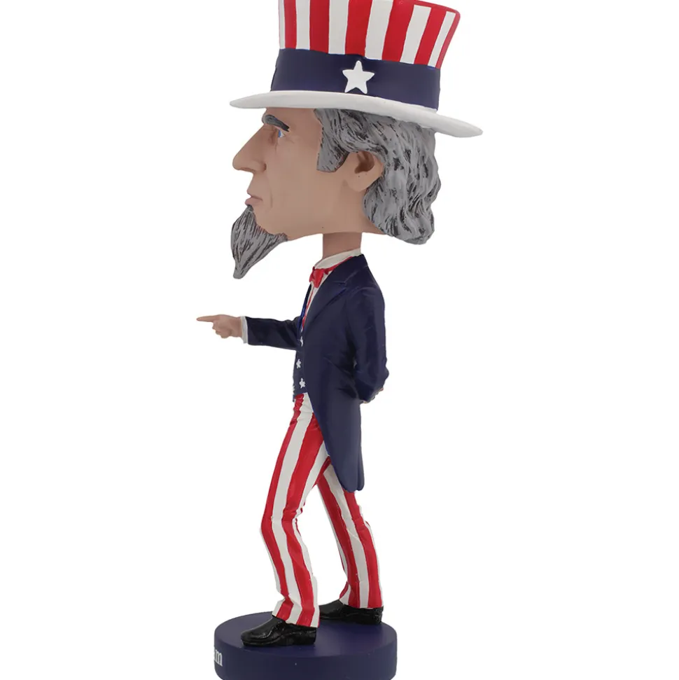 Uncle Sam Bobblehead RB10280 heavyweight polyresin by Royal Bobbles