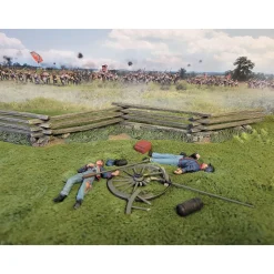 Union Artillery Casualties with Accessories 1/30 Figure Set WILLIAM BRITAIN (31503) 1:30 scale Metal by William Britain