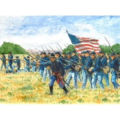 Union Infantry (American Civil War) 1/72 Figures 1:72 Scale Plastic Model Kit by Italeri