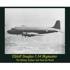 USAAF Douglas C-54 SkyMaster WWII Heavy Lifter Cargo Plane by Campbell Films