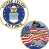 USAF Challenge Coin CH1401 (CK019) Metal Alloy by Eagle Emblems