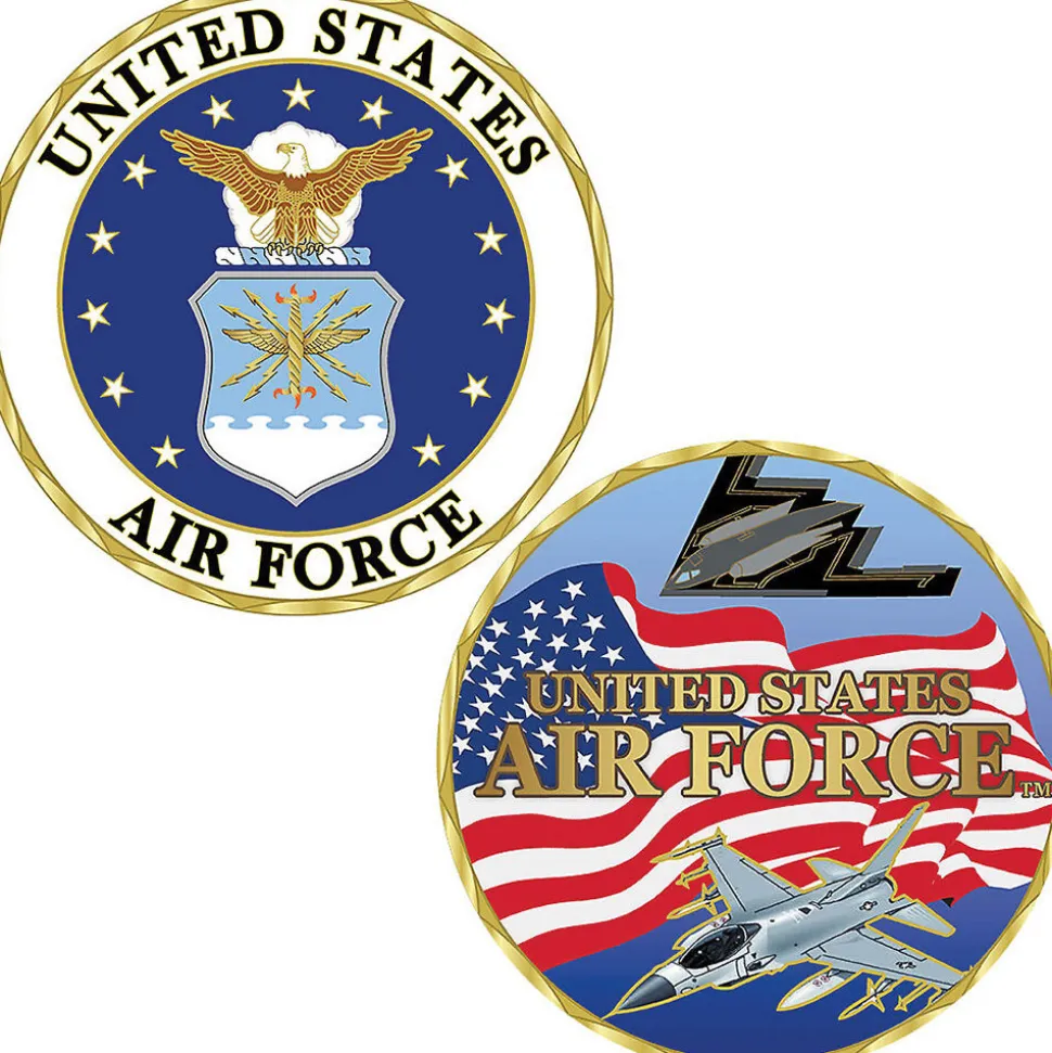 USAF Challenge Coin CH1401 (CK019) Metal Alloy by Eagle Emblems