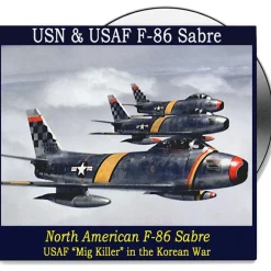 USAF & USN F-86 Sabre - DVD CAMPBELL FILMS (CFDVD0104) by Campbell Films