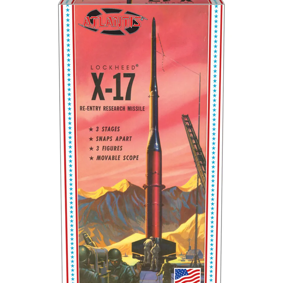 USAF X-17 Research Rocket 1/40 Kit 1:40 scale Plastic by Atlantis Models