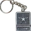 U.S. Army Keychain Metal by Sparta Pewter USA
