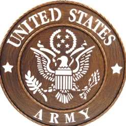 U.S. Army Metal Sign Iron and Blossom (18115) by Iron and Blossom