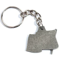 U.S. Flag Keychain K831 Pewter by Sparta Pewter USA