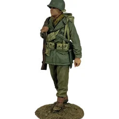 U.S. Infantryman, 442nd Infantry 1/30 Figure - 1943-45 William Britain (25279) 1:30 Scale Metal by William Britain