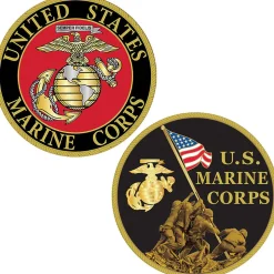 USMC Challenge Coin CH1201 (CK019) Metal Alloy by Eagle Emblems
