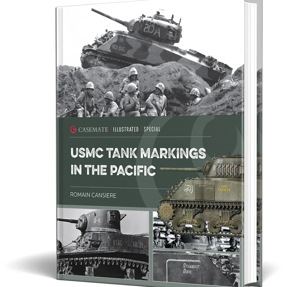 USMC Tank Markings in the Pacific Casemate (9781636245867) Hardcover by Casemate