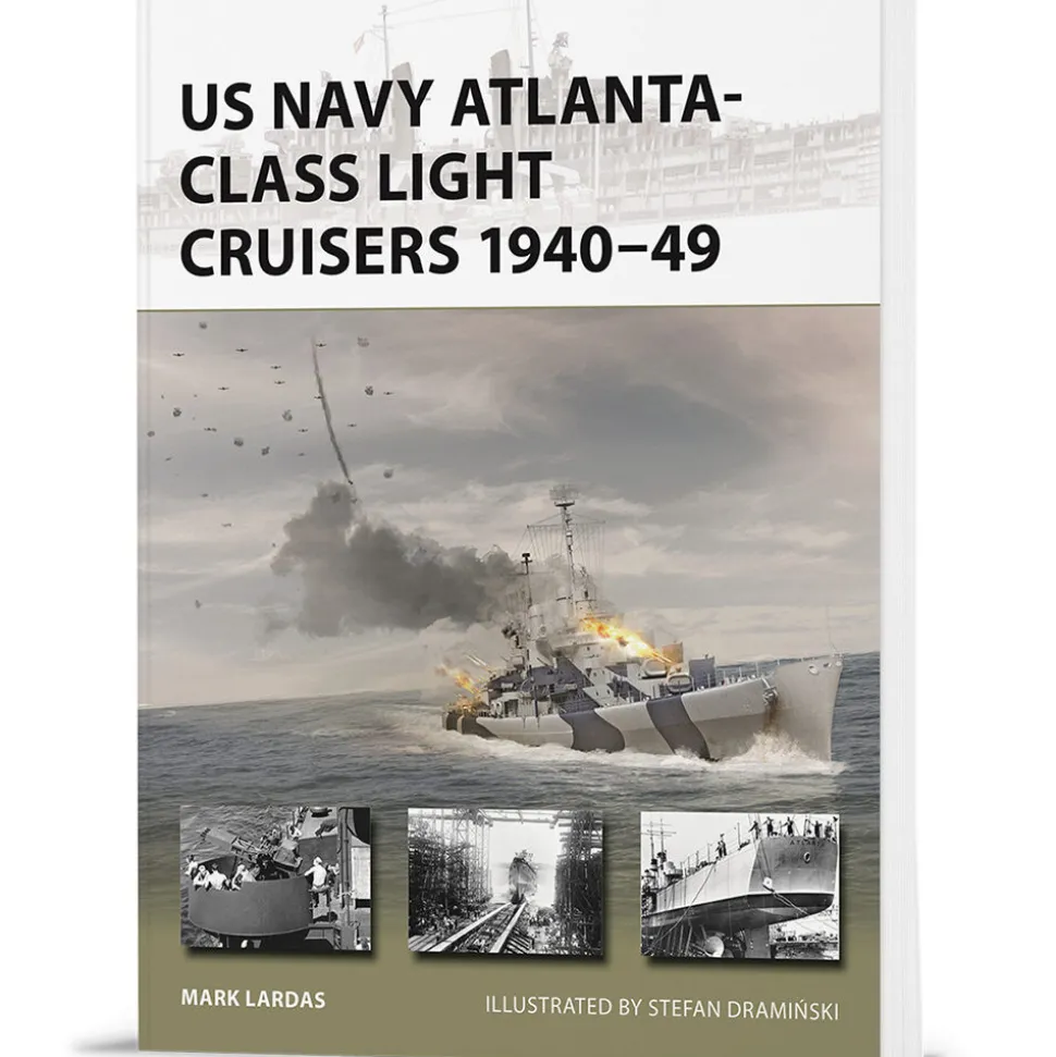 US Navy Atlanta-class Light Cruisers 1940-49 OSPREY NEW VANGUARD (9781472866523) Softcover by Osprey Publishing