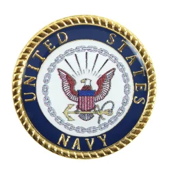 U.S. Navy Circle Lapel Pin HP1946 Metal by Ramson's Imports, Inc