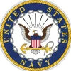 US Navy Magnet 3" Eagle Emblems (MG0812) by Eagle Emblems