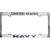 U.S. Navy Metal License Plate Frame MF1038NAV Metal by Ramson's Imports, Inc