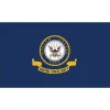 U.S. Navy Seal Flag R7250 Polyester by Ramson's Imports, Inc