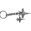 USN Blue Angels F-18 Keychain Solid pewter by Sparta Pewter USA