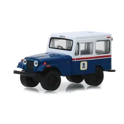 1971 U.S. Postal Service Jeep DJ-5 - blue 1:64 Scale Diecast Model Truck by Greenlight