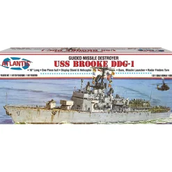 USS Brooke Destroyer (DDG-1) 1/310 Kit Atlantis (M8295) 1:310 scale Plastic by Atlantis Models