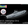 USS Enterprise CV-6 Complete Model Kit 1:1200 Scale Plastic Model Kit by Revell
