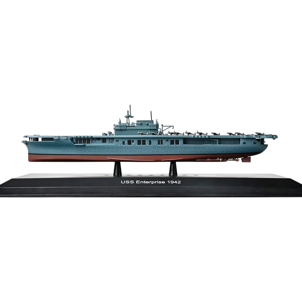 USS Enterprise 1/1100 Die Cast Model 1:1100 scale Metal by Diecast of Defense