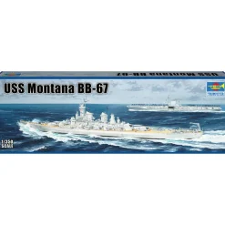 USS Montana BB-67 1/350 Kit TRUMPETER (705372) 1:350 Scale Plastic by Trumpeter