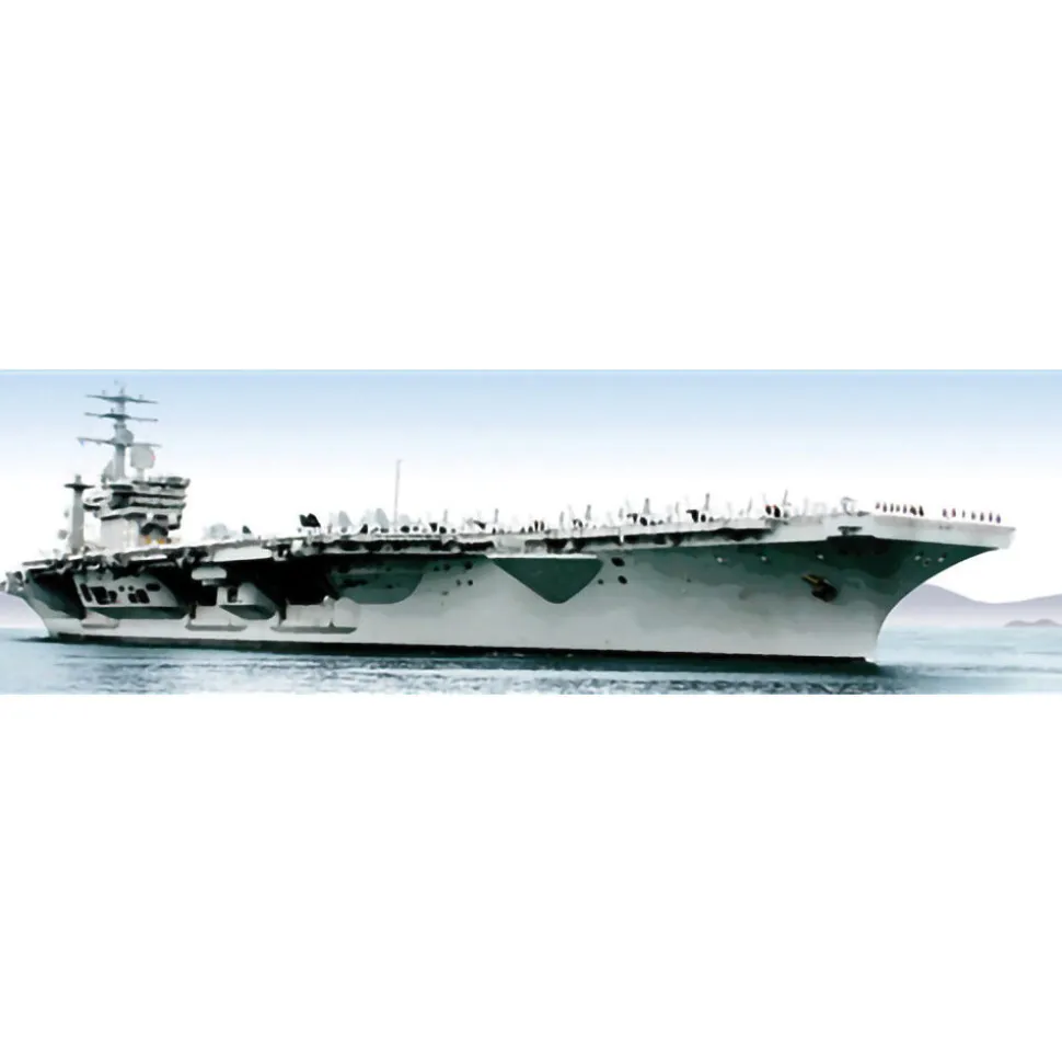 U.S.S. Nimitz CVN-68 1/720 Kit 1:720 Scale Plastic Model Kit by Italeri