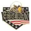 Veteran Eagle Black Lapel Pin 994188 by Ruffin Flag Company