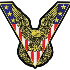 Veteran Victory Eagle Patch PM7891 (M052) Cotton Twill by Eagle Emblems