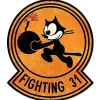 VFA-31 "Tomcatters" Metal Sign by Vintage Sign Co.
