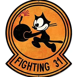 VFA-31 "Tomcatters" Metal Sign by Vintage Sign Co.
