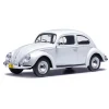 1960 Volkswagen Beetle - Pearl White 1:24 Scale Diecast Model Car by IXO Models