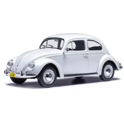 1960 Volkswagen Beetle - Pearl White 1:24 Scale Diecast Model Car by IXO Models