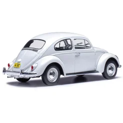 1960 Volkswagen Beetle - Pearl White 1:24 Scale Diecast Model Car by IXO Models
